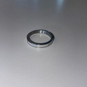 🦄Opal Silver Band Ring🦄